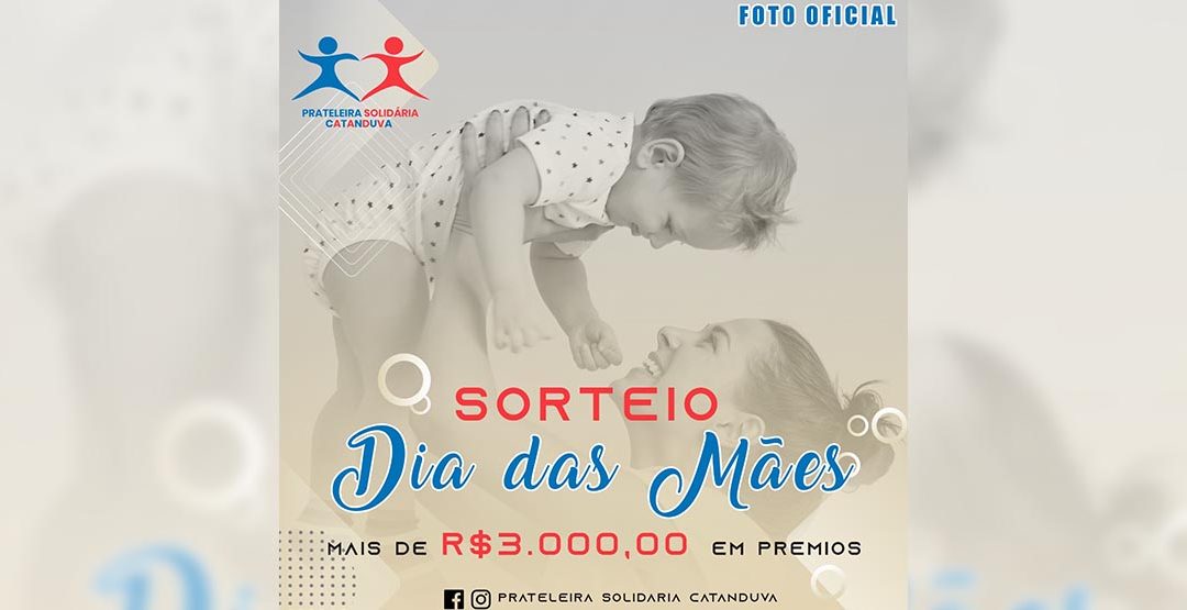 Sorteio Dia das Mães